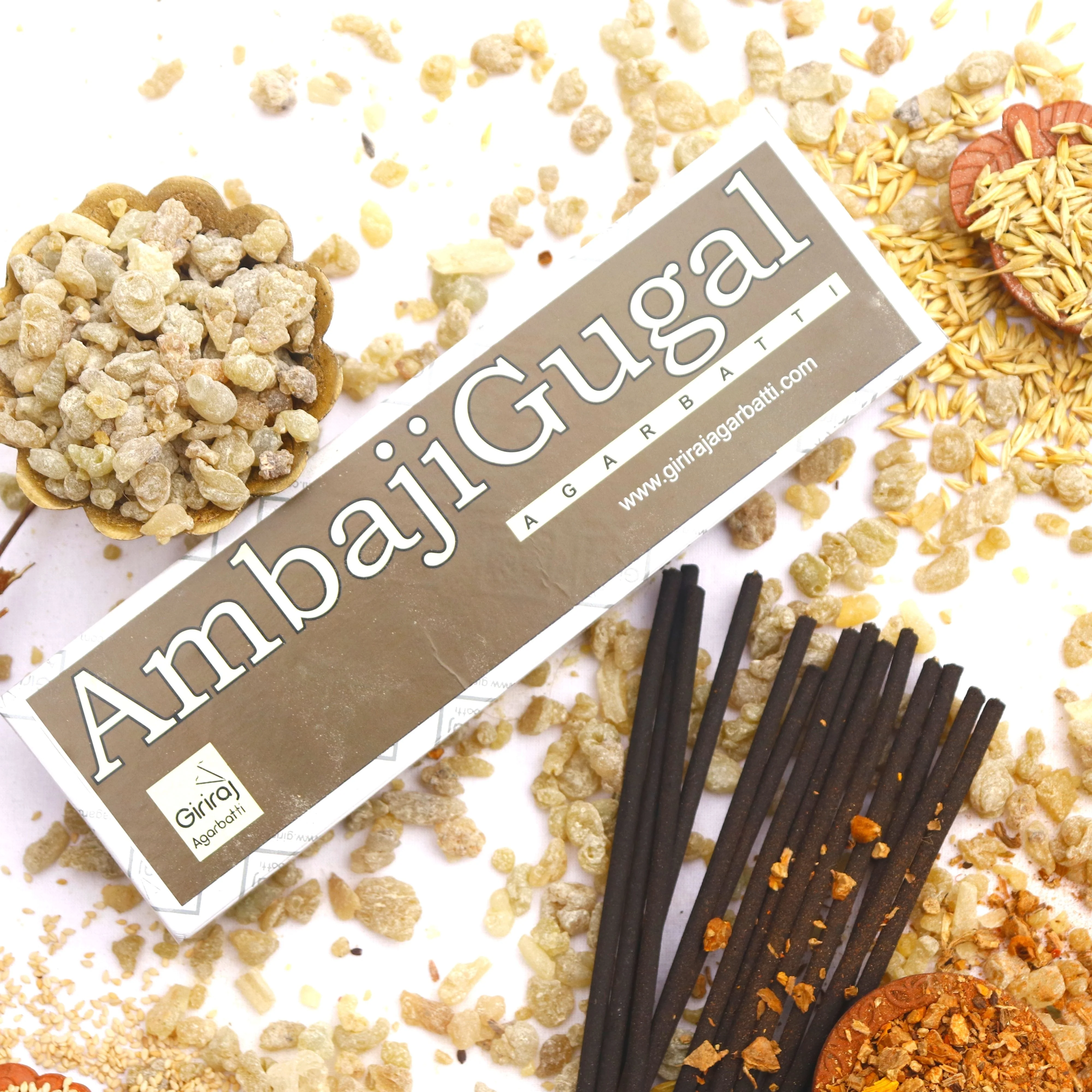 Pooja Ghar Essentials Combo - Dhanlaxmi + Vinayak + Ambaji Gugal - Image 3